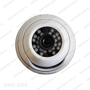 Купольная видеокамера SVC-D89 2.8