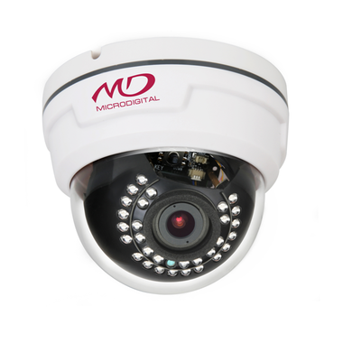 Купольная камера MicroDigital MDC-H7290VTD-30 (корпус белый)